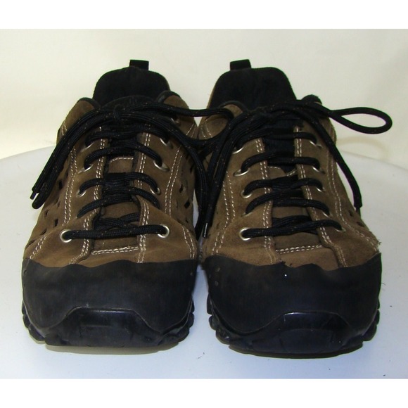 EVEREST MENS BROWN SUEDE WALKING HIKING SHOES SNEAKERS SZ 9.5    C123 - Picture 7 of 8